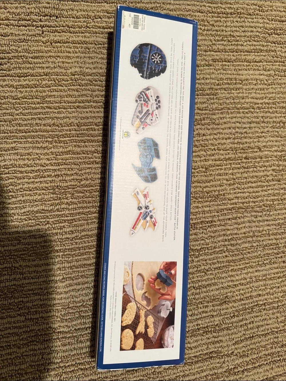 Star Wars Blue, Gray, Cream Cookie Cutter Set